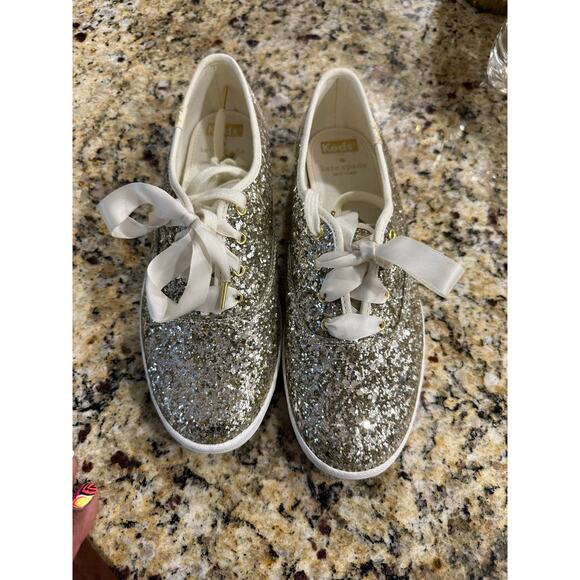 kate spade Shoes - Keds X Kate Spade New York Glitter Sneakers Stylish Comfy Glam Chic Size 8